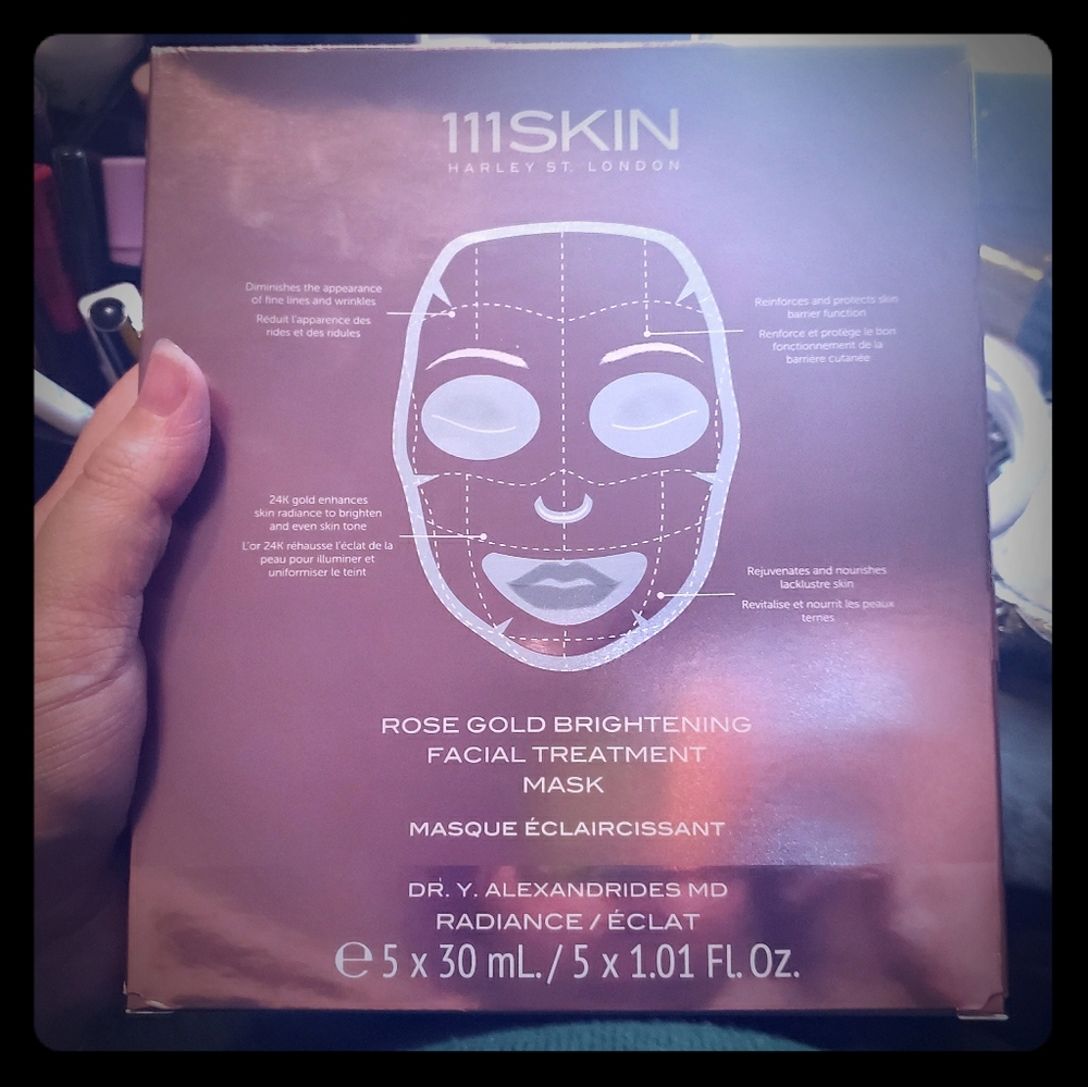 111 Skin Rose Gold Brightening Face Masks